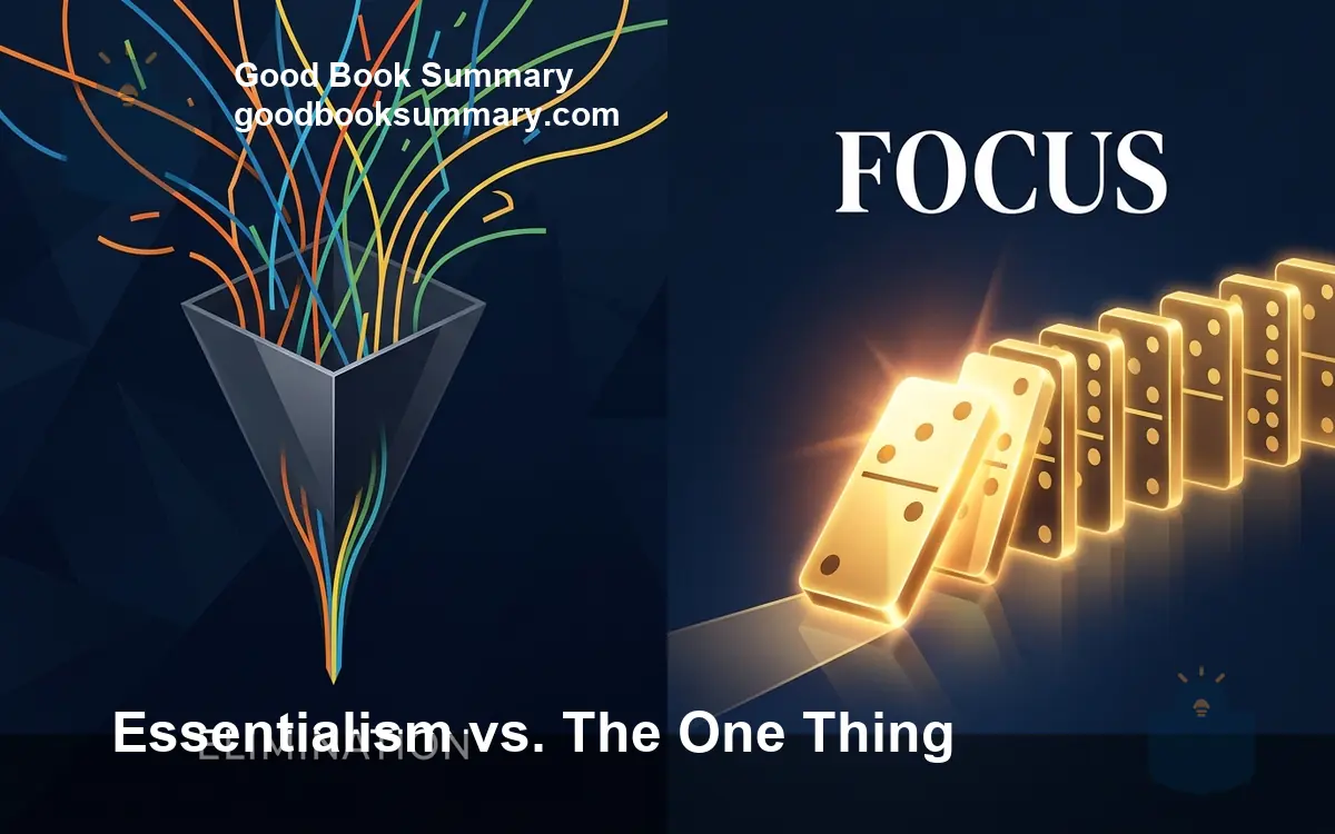 Essentialism vs. The One Thing: A Comparative Synthesis on Focus, Elimination, and Priority Architecture