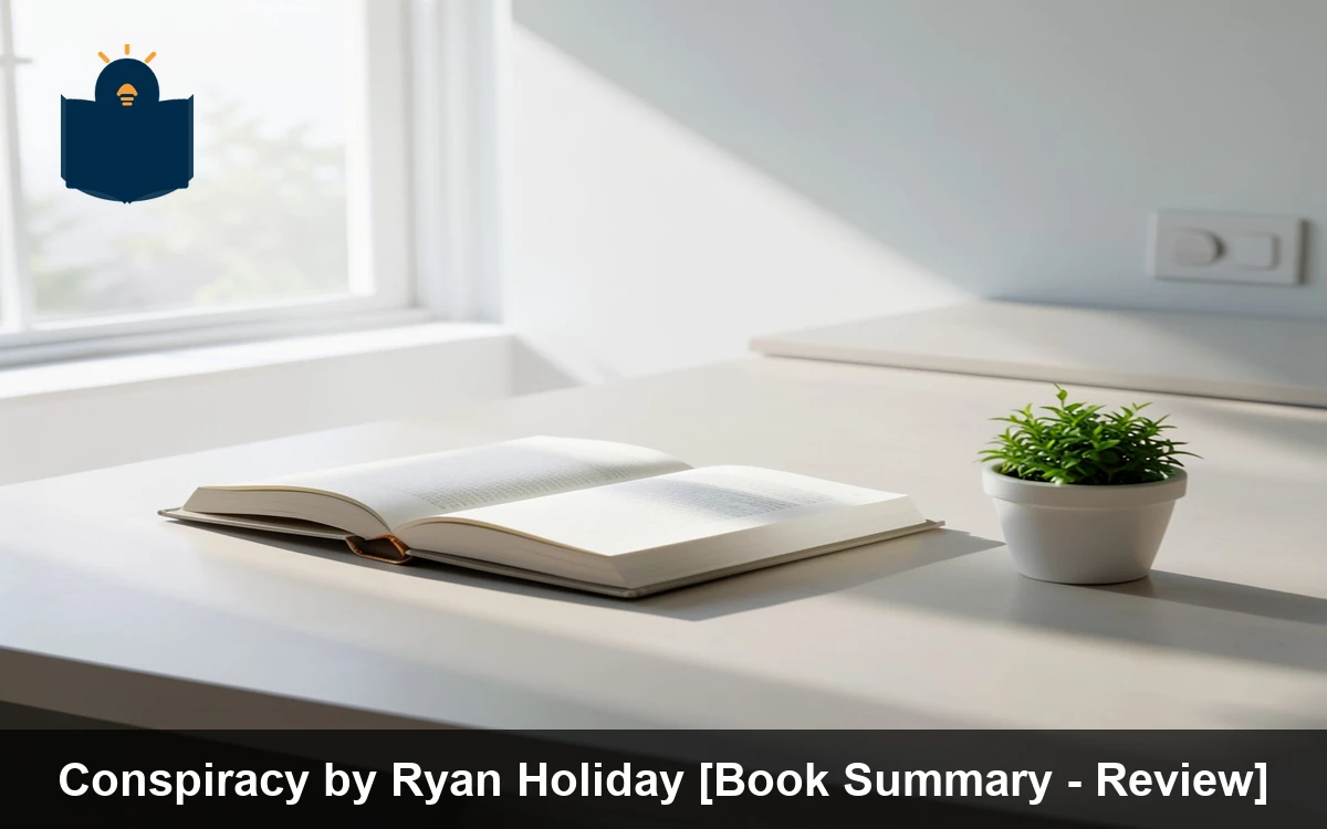 Conspiracy by Ryan Holiday [Book Summary - Review]