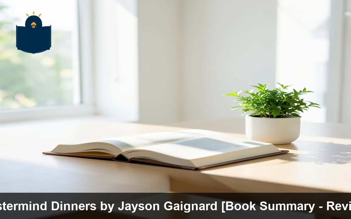 Mastermind Dinners by Jayson Gaignard [Book Summary - Review]