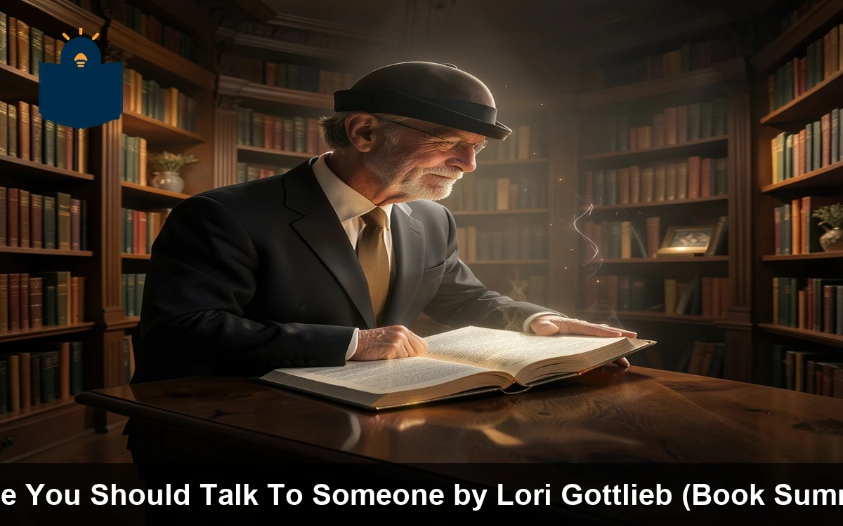 Maybe You Should Talk To Someone by Lori Gottlieb (Book Summary)