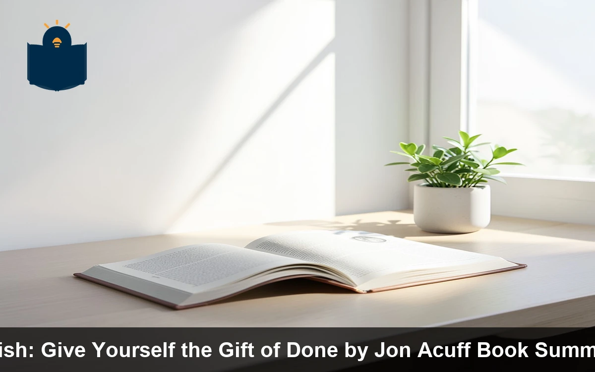 Finish: Give Yourself the Gift of Done by Jon Acuff Book Summary