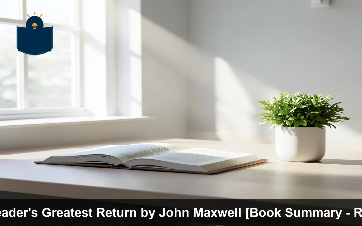 The Leader's Greatest Return by John Maxwell [Book Summary - Review]
