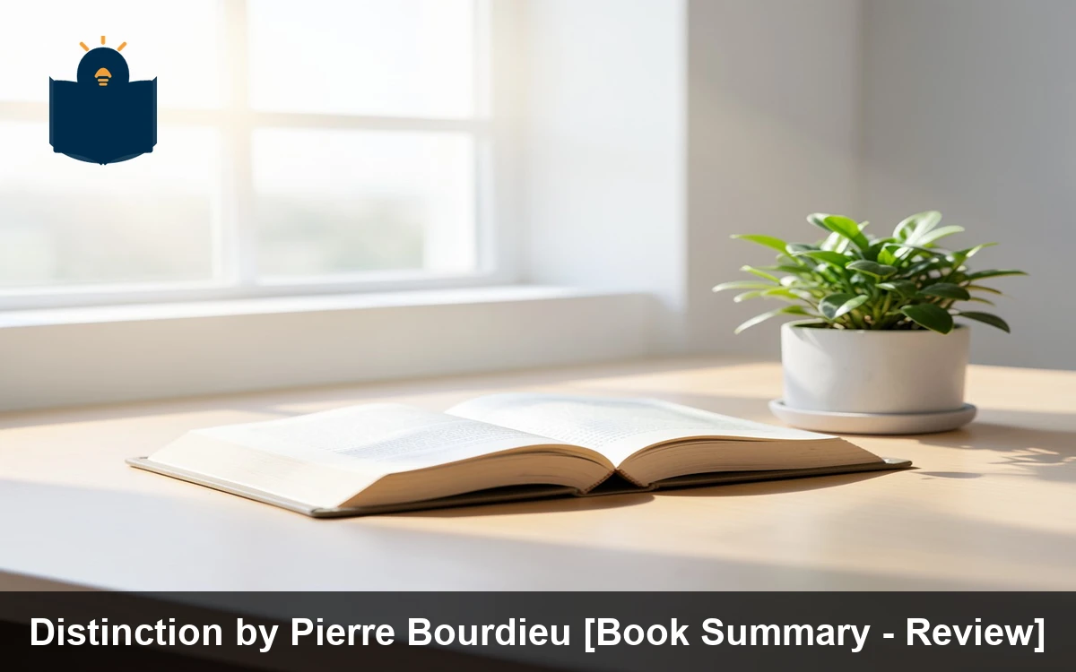 Distinction by Pierre Bourdieu [Book Summary - Review]