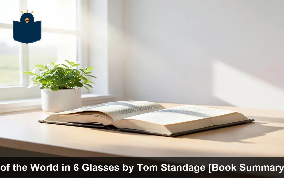 A History of the World in 6 Glasses by Tom Standage [Book Summary - Review]