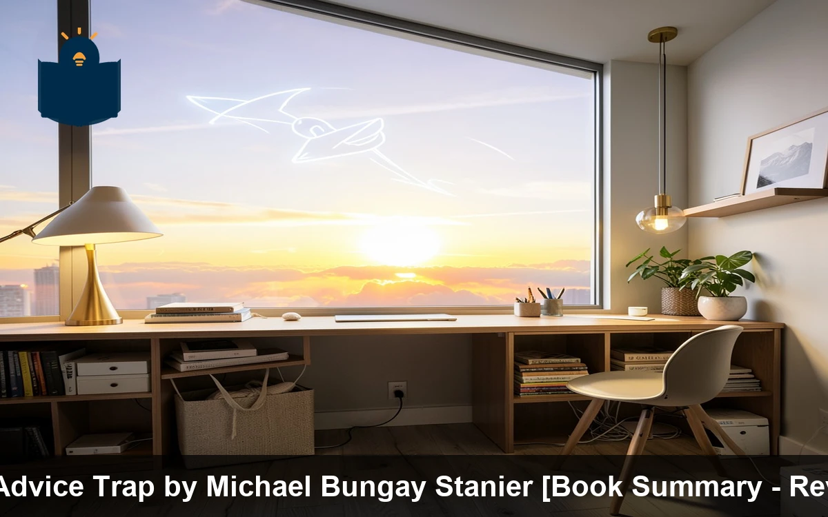 The Advice Trap by Michael Bungay Stanier [Book Summary - Review]