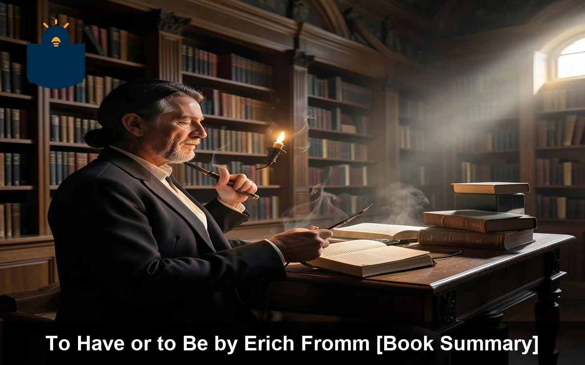 To Have or to Be by Erich Fromm [Book Summary]