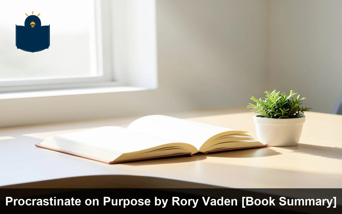 Procrastinate on Purpose by Rory Vaden [Book Summary]