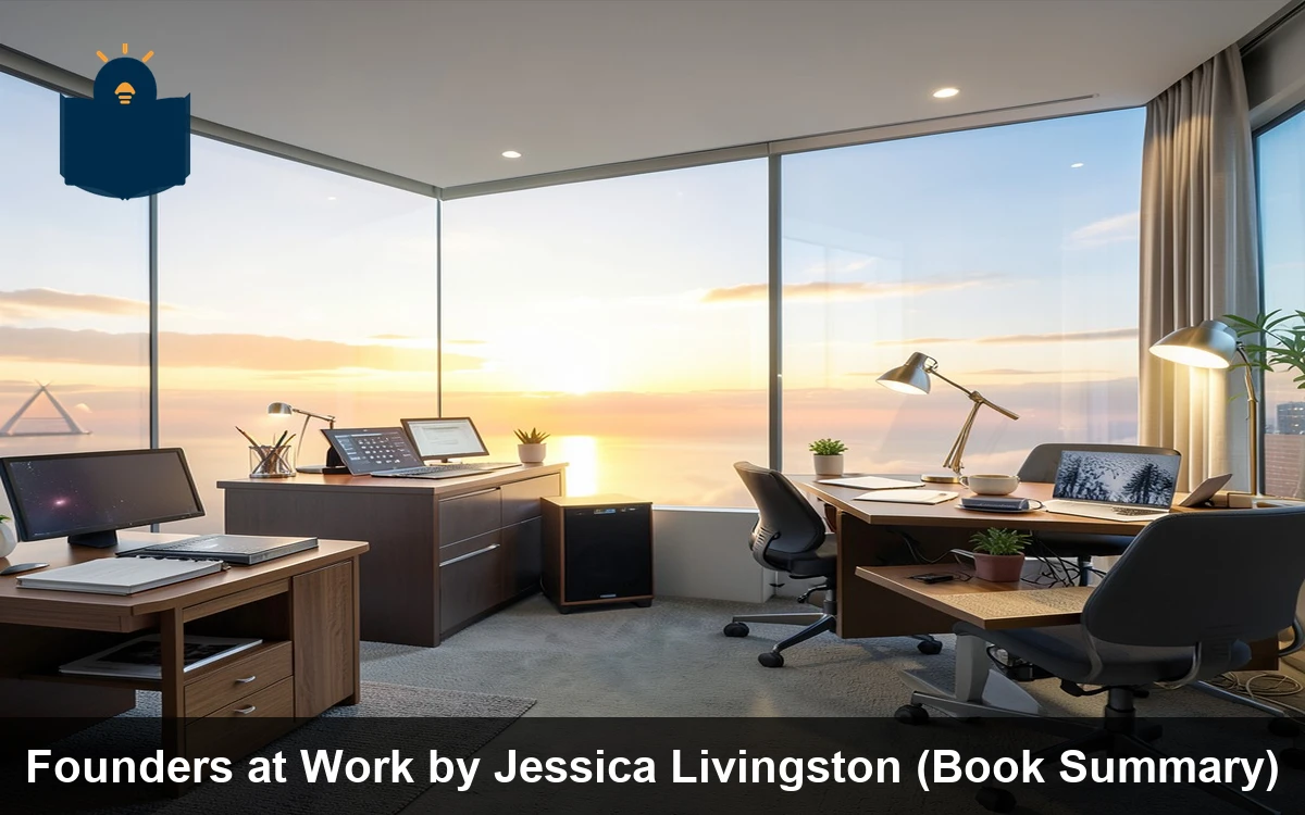 Founders at Work by Jessica Livingston (Book Summary)