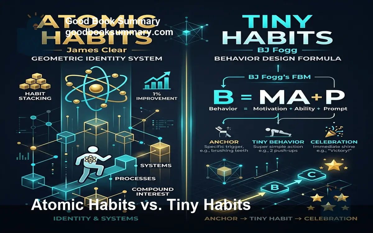 Atomic Habits vs. Tiny Habits: James Clear vs. BJ Fogg on Building Lasting Change