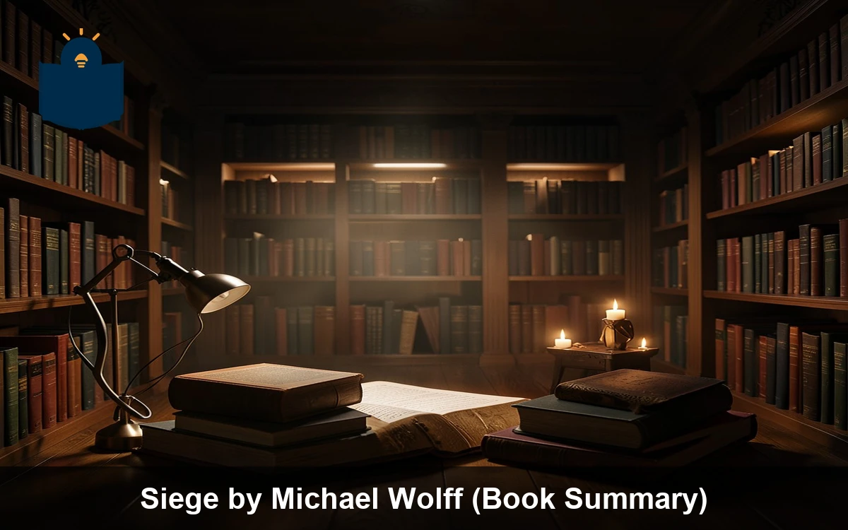 Siege by Michael Wolff (Book Summary)