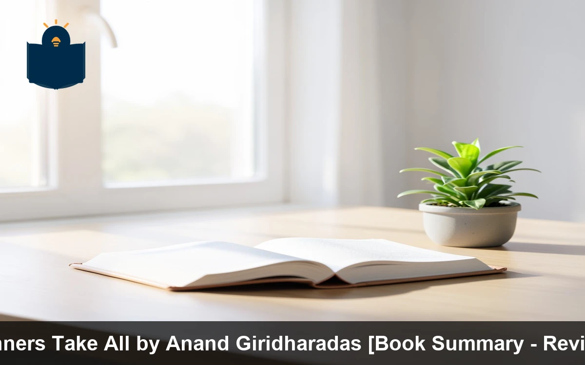 Winners Take All by Anand Giridharadas [Book Summary - Review]