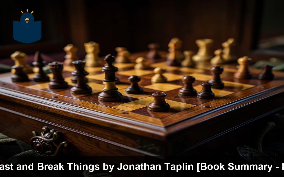 Move Fast and Break Things by Jonathan Taplin [Book Summary - Review]