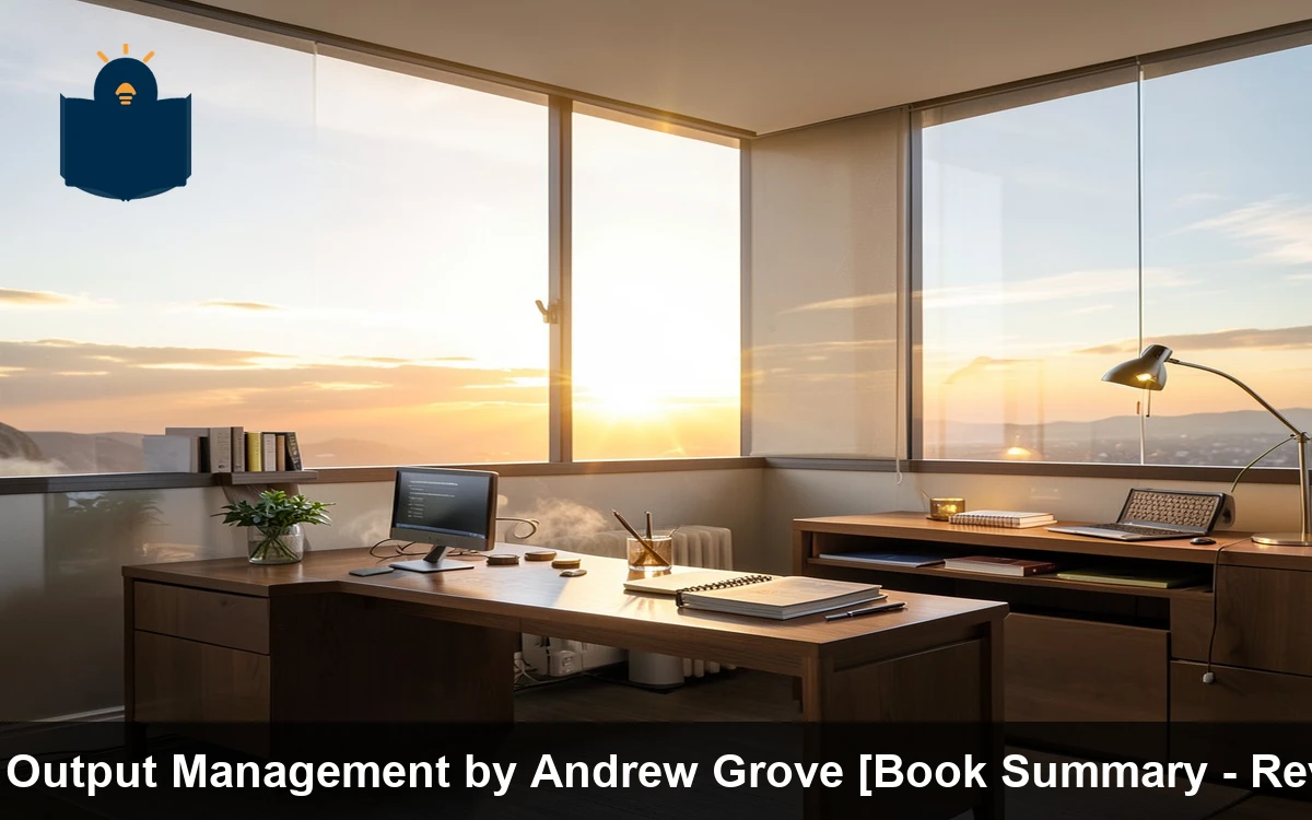 High Output Management by Andrew Grove [Book Summary - Review]