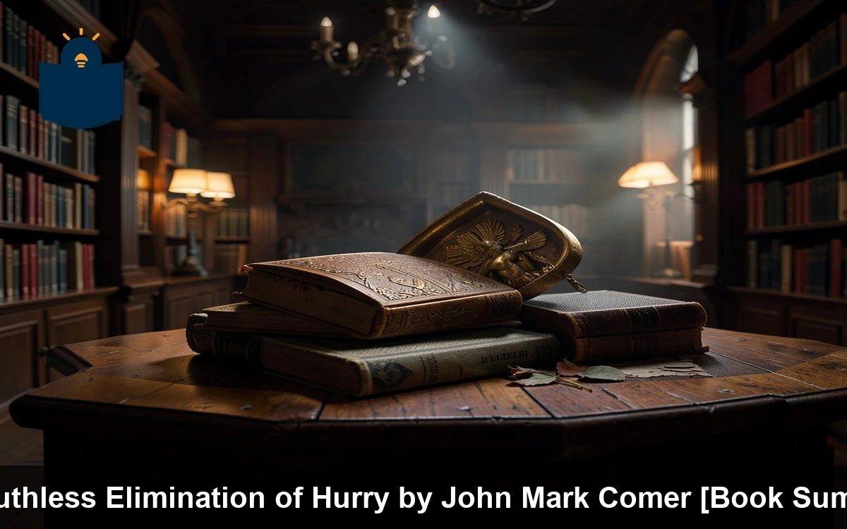 The Ruthless Elimination of Hurry by John Mark Comer [Book Summary]
