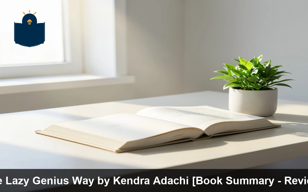 The Lazy Genius Way by Kendra Adachi [Book Summary - Review]