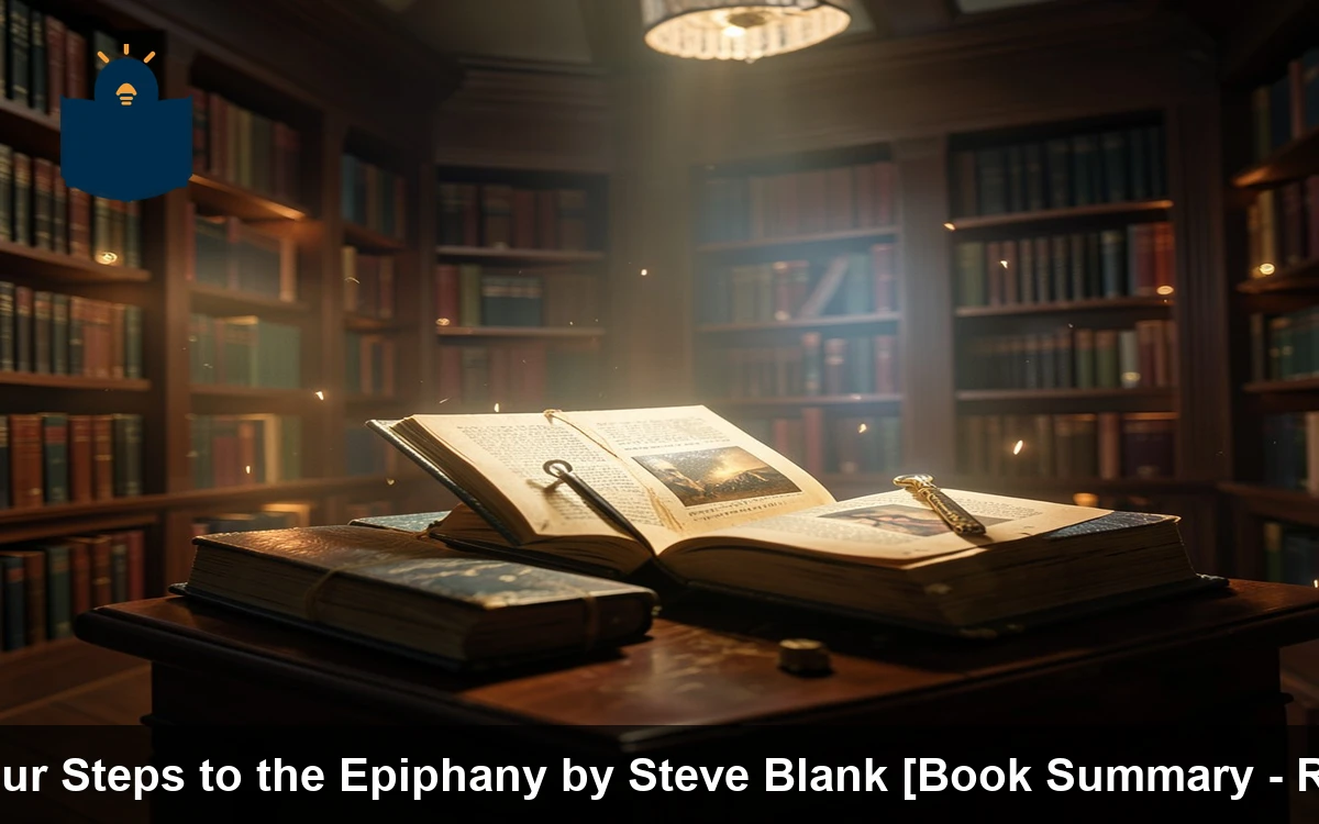 The Four Steps to the Epiphany by Steve Blank [Book Summary - Review]