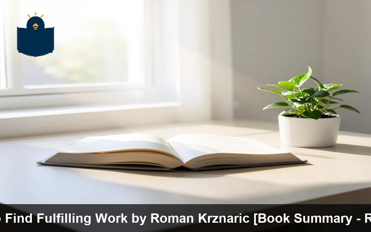 How to Find Fulfilling Work by Roman Krznaric [Book Summary - Review]