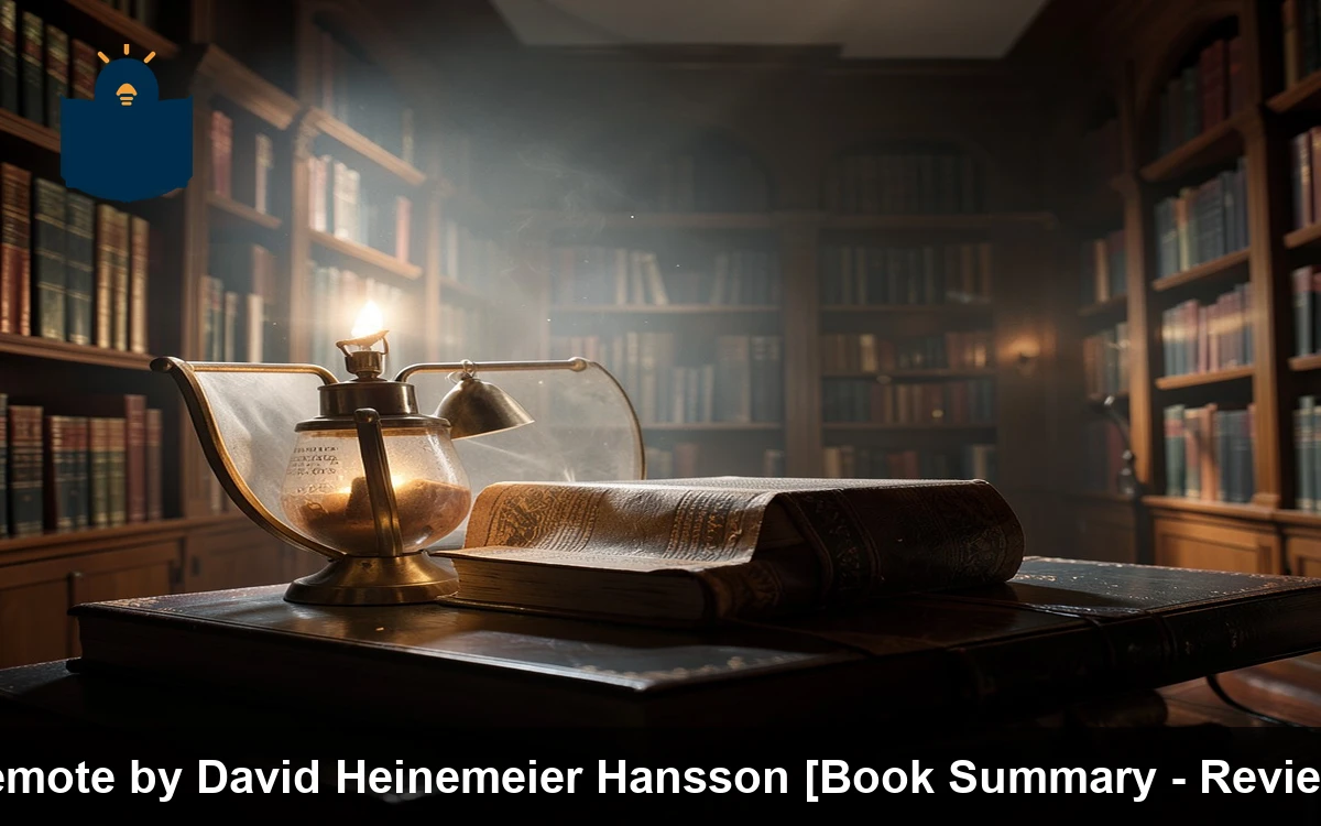 Remote by David Heinemeier Hansson [Book Summary - Review]