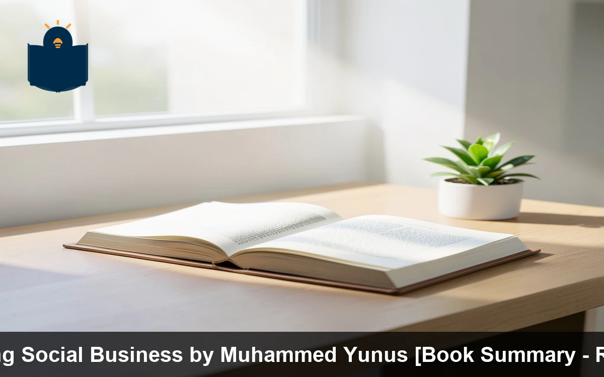Building Social Business by Muhammed Yunus [Book Summary - Review]