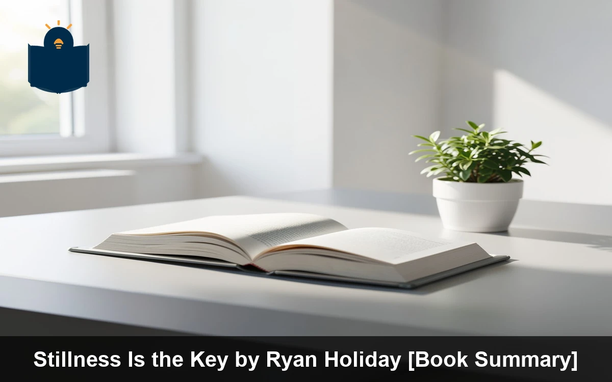 Stillness Is the Key by Ryan Holiday [Book Summary]