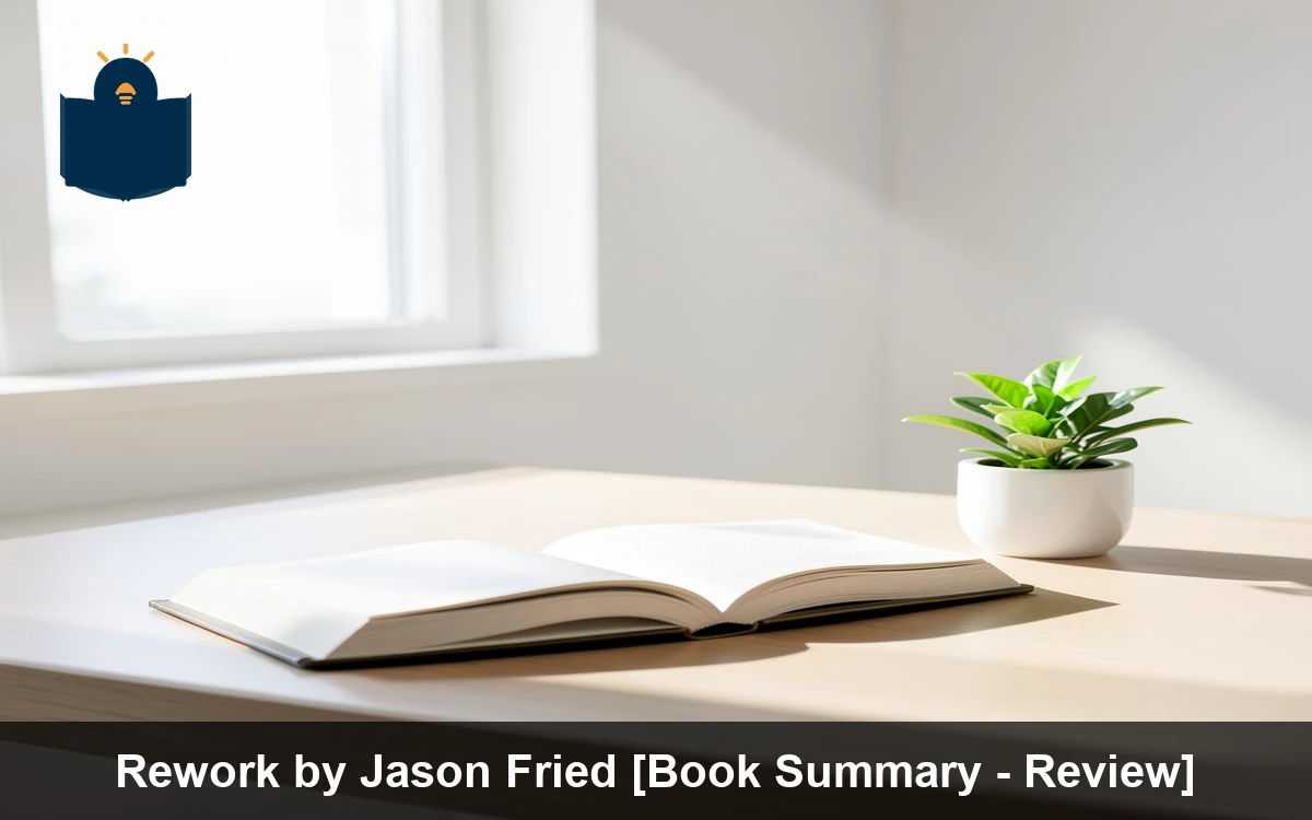 Rework by Jason Fried [Book Summary - Review]