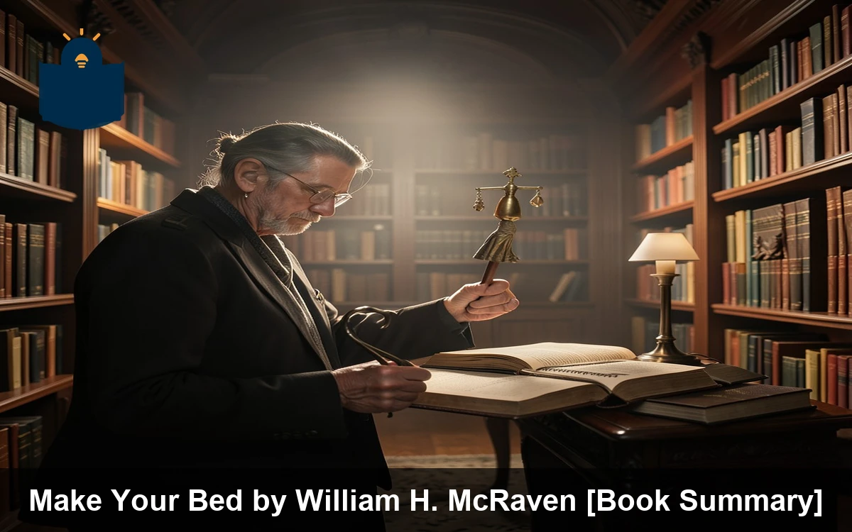 Make Your Bed by William H. McRaven [Book Summary]