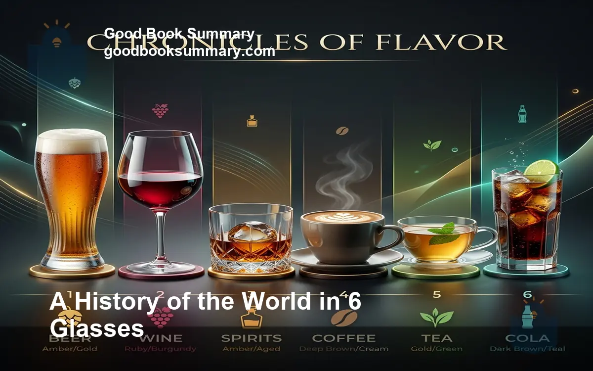 A History of the World in 6 Glasses: How Beer, Wine, Spirits, Coffee, Tea, and Cola Shaped Civilization