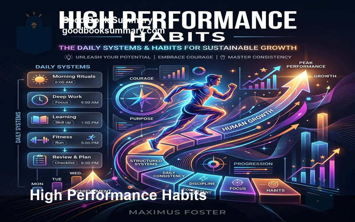 High Performance Habits by Brendon Burchard: The Habits That Separate Consistent High Performers from Everyone Else