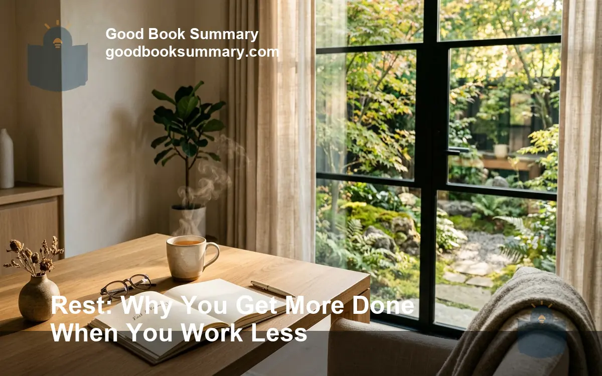 Rest: why you get more done when you work less, book summary and key ideas