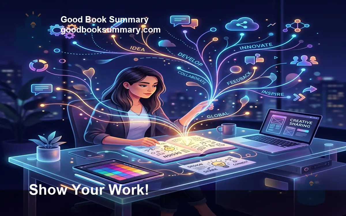 Show Your Work! by Austin Kleon: A Practical Summary of Creative Visibility in the Digital Age