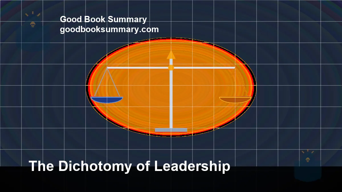 The dichotomy of leadership by jocko willink and leif babin: how to lead without going to extremes